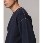 ショッピングセーター ニット メンズ スウェットライク ショートスリーブ ニット Tシャツ