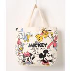 ショッピングスティッチ レディース エコバッグ バッグ 「 Disney 」 マチ付きバッグ (ミキフレ、ドナルド、スティッチ)