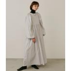 ワンピース ボリュームスリーブワンピース