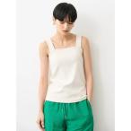 タンクトップ ノースリーブ 抗菌防臭テレコベアタンクトップ レディース