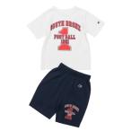 tシャツ Champion チャンピオン Tシャツ×ハーフパンツ 上下セット セットアップ キッズ 子供服 男の子 女の子