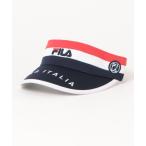 サンバイザー レディース 「FILA GOLF/フィラゴルフ」レディースサンバイザー　ゴルフ