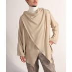 tシャツ ドレープポンチョロンT メンズ レディース