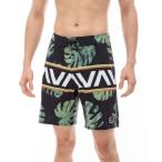  купальный костюм RVCA мужской [HAWAII] OBLOW HAWAII BANDED спортивные шорты / Surf трусы [2024 год лето модель ]/ Roo kabotanikaru рисунок купальный костюм мужской женский 