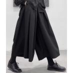  слаксы [ B'day / Be te-] super широкий dore-p укороченные брюки hakama брюки мужской женский 