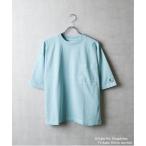 ショッピングSH- tシャツ Tシャツ レディース 「TETERA×ドラえもん」OVER DYE T-SH-L-LGRAY / ドラえもん刺繍 オーバーダイ加工 ショート