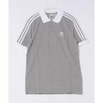 ショッピングadidas tシャツ tシャツ Tシャツ メンズ adidas アディダス M 3-STRIPE POLO ショートスリーブ IL2502 MGREYHEATHER