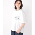 tシャツ Tシャツ レディース 「natural by clip」GOOD MOTIVE TEEプリントＴシャツ