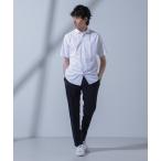 シャツ 「N SHIRTS」AntiSoaked(R)汗染み防止ホリゾンタルカラーシャツ半袖 メンズ