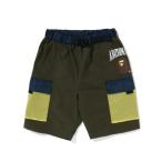 キッズ パンツ BAPE  MESH POCKET SHORTS K