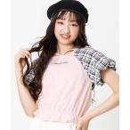 tシャツ ボリュームスリーブトップス キッズ 子供服 女の子