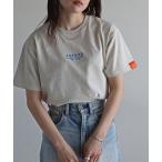 ショッピングオートミール tシャツ Tシャツ レディース 「FOXRUN/フォックスラン」 別注ワンポイント刺繍Tシャツ