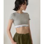 スポーツブラ Calvin Klein/カルバンクライン T-SHIRT BRALETTE Tシャツブラレット