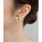  серьги жемчуг × объем цветок серьги женский 