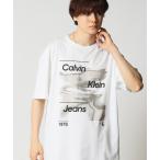 tシャツ Calvin Klein Jeans/ カルバンクラインジーンズ DIFFUSED LOGO TEE メンズ レディース