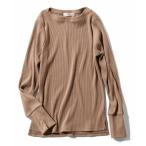 tシャツ ＩＥＤＩＴ　ネッククロスデザインのカットソーリブトップス レディース