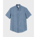 ショッピング半袖シャツ シャツ ブラウス メンズ カラーリネン 半袖シャツ / 143310 127Y