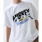 ショッピングミッキー tシャツ Tシャツ メンズ SHIPS any: ミッキーマウス スポーツ グラフィック Tシャツ