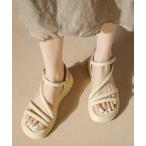 ショッピング厚底 サンダル サンダル 厚底サンダル ストラップ靴 夏 韓国風 レディース