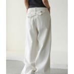  джинсы Denim Denim брюки задний отметка широкий Denim брюки женский 