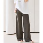 マタニティ マタニティカジュアルワイドパンツ
