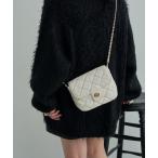 ショルダーバッグ バッグ WEGO/スタッズ付きキルティングショルダー レディース