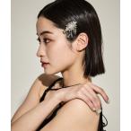 レディース ヘアクリップ 「tanakadaisuke/タナカダイスケ」crystal hair clip left