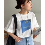 ショッピングＴシャツ tシャツ Tシャツ レディース 「ユニセックス」アソートフォトプリントビッグT