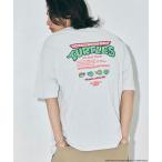 tシャツ Tシャツ メンズ 限定展開 TEENAGE MUTANT NINJA TURTLES/ミュータント タートルズ 別注 ビッグシルエット バッ