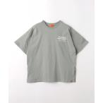 tシャツ Tシャツ キッズ 「別注」「UNIVERSAL OVERALL」TJ EX ロゴプリント Tシャツ 140cm-160cm