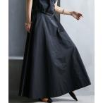 スカート  フレアマキシスカート 「大きいサイズ有」GEVS.
