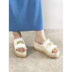 サンダル Realta(レアルタ)7.5cmウエッジソールジュートサンダル レディース