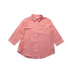 ブラウス シャツ 綿100% やわらかガーゼ レギュラー 七分袖カジュアルシャツ レディース