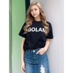 ショッピングスパンコール レディース tシャツ Tシャツ GOLAMスパンコールBIG Tシャツ