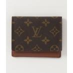 ショッピングモノグラム 「LOUIS VUITTON」 モノグラム カードケース - ブラウン レディース