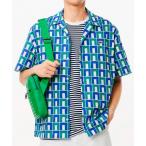 シャツ オーガニックコットン ロバート・ジョージ オールオーバーオープンカラーシャツ メンズ