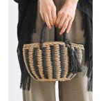 ショッピングカゴバッグ かごバッグ カゴバッグ タッセル付きペーパーカゴバッグ