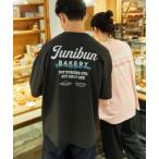 tシャツ Tシャツ メンズ 限定展開 JUNIBUN BAKERY×FREAK'S STORE/ジュウニブン ベーカリー 別注 バックプリント クルー