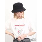 レディース tシャツ Tシャツ 「Disney」くまのプーさん/ロゴ×アートTシャツ