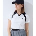tシャツ 「2024SS」襟付きスキッパーTシャツ レディース