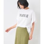 ショッピングフリル tシャツ Tシャツ レディース MARMAR”ロゴフリルT-shirt