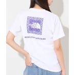 ショッピング春 tシャツ Tシャツ レディース THE NORTH FACE/ザ ノースフェイス S/S Bandana Square Logo Tee/ショートスリ