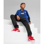 ジャージ PUMA プーマ キッズ ボーイズ カラーブロック ポリエステル スーツ 上下セット 128-164cm キッズ 子供服 男の子 女の子
