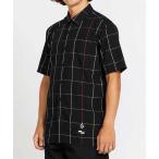 ショッピングvolcom シャツ ブラウス メンズ VOLCOM/ボルコム メンズ 半袖 シャツ DESI A0422401 ピーター・シュロフ