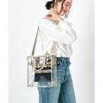 ショッピングLESPORTSAC トートバッグ バッグ レディース CLEAR SMALL N/S TOTE クリア/ナチュラル