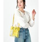 ショッピングLESPORTSAC ショルダーバッグ バッグ レディース CLEAR MINI N/S TOTE クリア/プリムローズイエロー