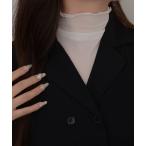  присоединение воротник установка воротник [resonance]sia- сочный дизайн одноцветный с высоким воротником присоединение воротник [ мульти- way /oke- John ]