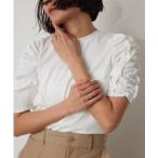 ショッピングパフスリーブ tシャツ ボリュームパフスリーブプルオーバー レディース