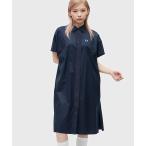 ショッピングフレッドペリー ワンピース シャツワンピース レディース Lace Tape Shirt Dress