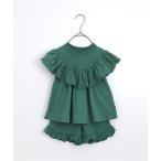 セットアップ 「上下セット」レース使いサマーセットアップ キッズ 子供服 女の子